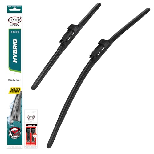 HEYNER Scheibenwischer Set passend für FORD S MAX 07.2018 09.2025 HYBRID Flachbalkenwischer