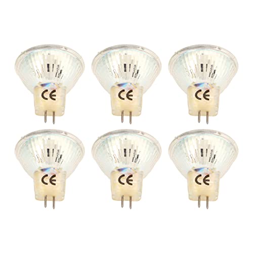 Sxhlseller 6 Stück Glühbirne GU4 LED Birne 270LM Glühbirne 15LED Energiesparbirne MR11 Lamp Beads 12V 3W Warmes Licht