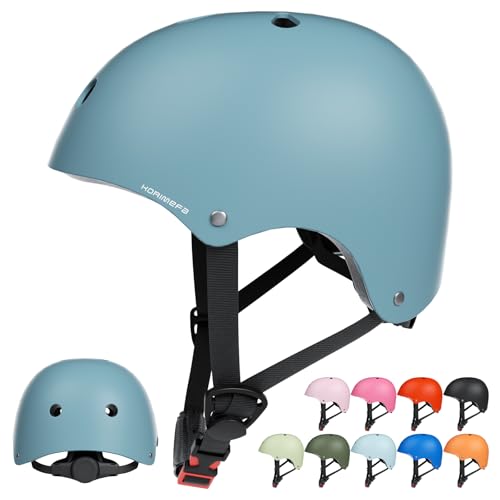 KORIMEFA Kinder Fahrradhelm für 3-13 Jahre Jungen Mädchen Skaterhelm mit Knie- Handgelenk- und Ellbogenpolster-Set Kinderhelm Helm für Fahrrad Roller Skateboard Laufrad Klettern