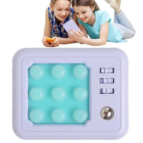 Sensorisches Zappelspielzeug - Handheld Stress Relief Game Interactive Pop Toy Ansprechendes sensorisches Spielzeug tragbares Zappelspiel beruhigendes Handspielzeug für Entspannung Fokus Angstl