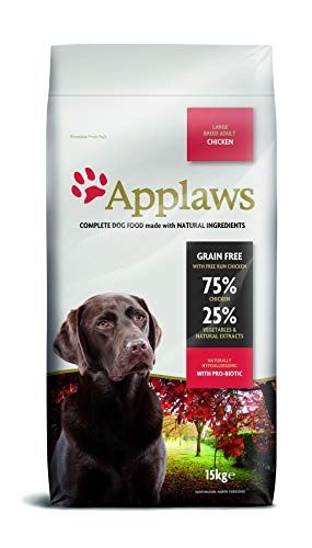  Complete Dry Food Adult Getreidefreies Hühnerfutter für große Rassen 1x 15kg Beutel
