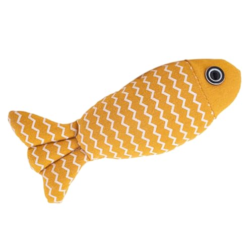 TOYANDONA Katzenminze Weicher Fisch Katzenminze Weiche Fischspielzeuge Interaktives Für Die Wohnung Katzenspielzeug Für Katzen Kätzchenspielzeug Katzenspielzeug Für Die Wohnung