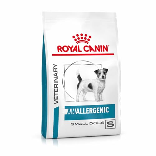 Royal Canin Veterinary Anallergenic Small Dogs 3 kg Diät-Alleinfuttermittel für kleine Hunde Kann seinen Beitrag zur Risikominimierung von Nährstoffintoleranzen leisten