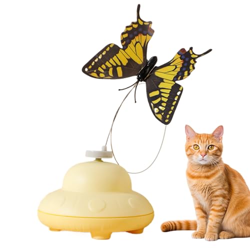 Generisch Katzenspielzeug Interaktiv Spielzeug Katze Intelligenz Cat Toys Kätzchen Katzen Angelspielzeug Elektrisches Katzenspiel Angel - Haustierbedarf
