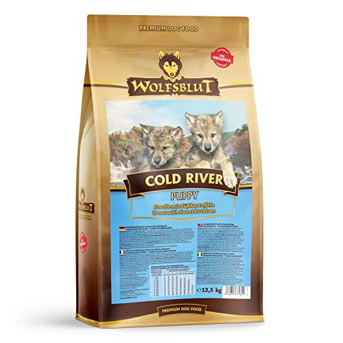Wolfsblut - Cold River Puppy - 12 5 kg - Forelle - Trockenfutter - Hundefutter - Getreidefrei