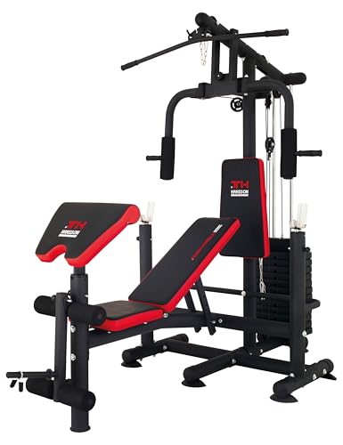 Hansson Sports Universal Multifunktion Hantelablage Beinstrecker Beinbeuger 65kg Gewichten klappbar A