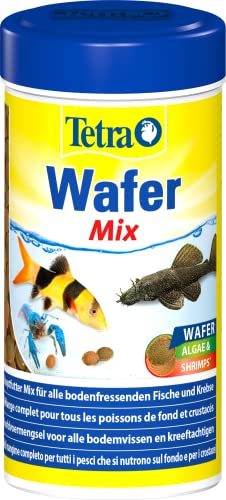Tetra Wafer Mix   für alle Bodenfische z.B. Welse und Krebse für gesundes Wachstum und eine bessere Widerstandskraft 250 ml