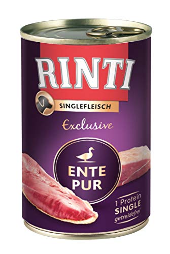 RINTI Singlefleisch Exclusive Ente Pur 12x400g
