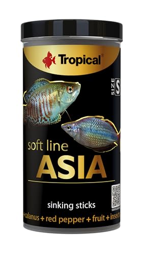 Tropical Weichfutter für asiatische Fische Soft Line Asien Größe S 250ml