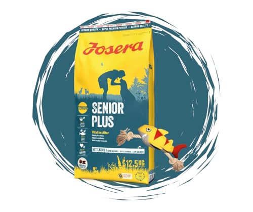 Josera - Hundefutter - Josera Exclusive SeniorPlus - Trockenfutter 12 5 KG Goodie Hai - Vitales Hundefutter für Senioren mit Lachsöl