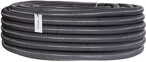 HOLZBRINK Teichschlauch 35 mm 1 1 3 Spiralschlauch PVC Saugschlauch verstärkt Länge 5 m HVS-04-5