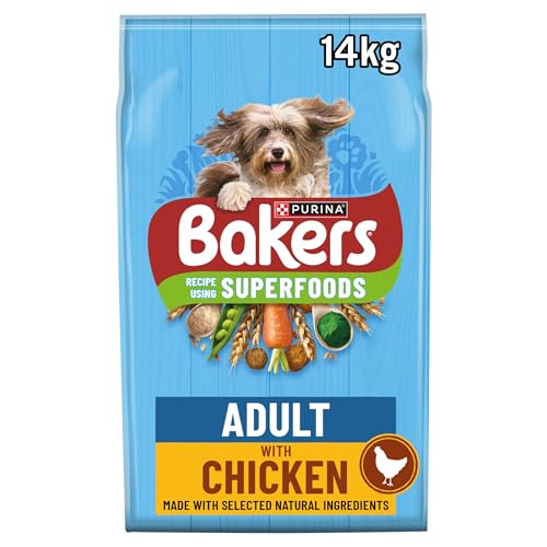 Bakers Whole Dog Food mit Gemüse Verpackung kann variieren
