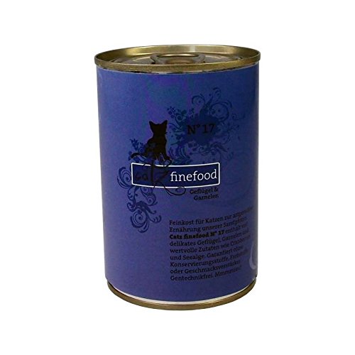 Pets Nature Catz finefood No.17 Geflügel Garnelen 6 x 400g Dose