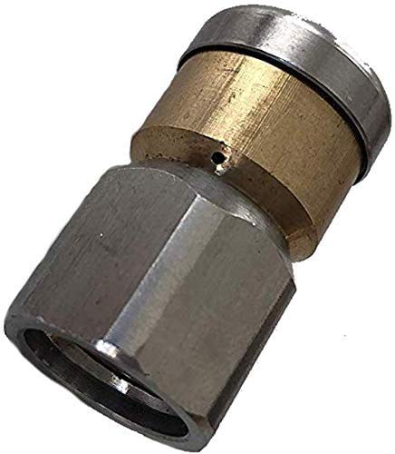 ROOwarMer Rohrreinigungsdüse - Edelstahl 1/4 3/8 Für Hochdruckreiniger