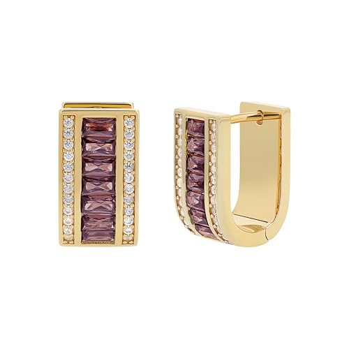  Creole für Damen 925 mit Zirkonia 16 mm gold Geschenkidee 2040573