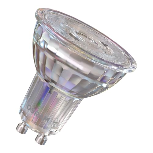 Osram LED-Spot Star PAR16 Reflektor 6500 K kaltweißes Tageslicht 2 4 W GU10 36 230 lm klar für Spotbeleuchtung Akzentlicht 15.000h