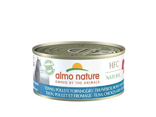 Almo Nature HFC Natural Nassfutter für Erwachsene Katzen - 24x 150 g