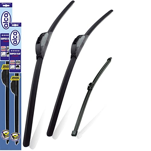 alca Deutschland ASF2614H13X Scheibenwischerblätter passend für Hyundai i30 Schrägheck 2012 2016 superflach vorne und hinten 66 cm 35 6 cm hoch 33 cm x 33 cm x