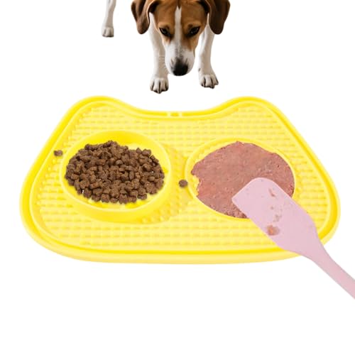 Verlangsamter Katzenschüssel   Saugnapf Anti Verschlucken Futterspender Leckerli Puzzle Langsamfütterungsschüssel Für Streifen Snacks Nass Trockenfutter