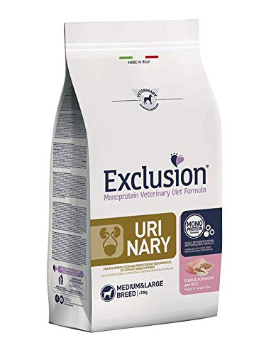 CROCCHETTE EXCLUSION MONOPROTEIN VET DIET URINARY MEDIUM LARGE BREED. 2KG