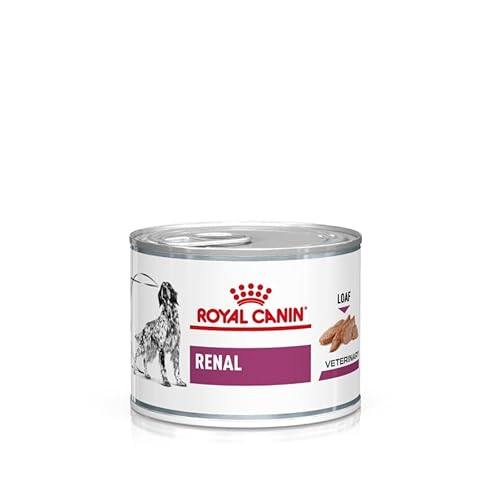 Royal Canin Renal 12 x 200 g Diätalleinfuttermittel für ausgewachsene Hunde Kann zur Unterstützung der Nierenfunktion bei chronischer Niereninsuffizienz beitragen Mousse