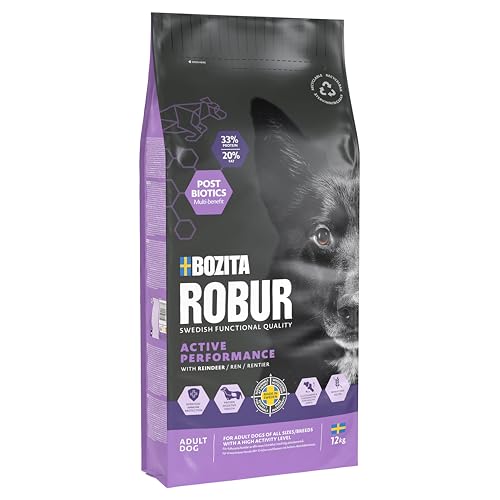 Adult Active Performance Rentier 12kg   hoher Akzeptanz Postbiotika sehr hohem Proteingehalt für sehr sportliche aktive Hunde zum aufpeppeln magerer Hunde