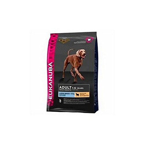 Eukanuba Große Rasse Erwachsenen Hundefutter Reich An Lamm Und Reis 2.5Kg Packung mit 4