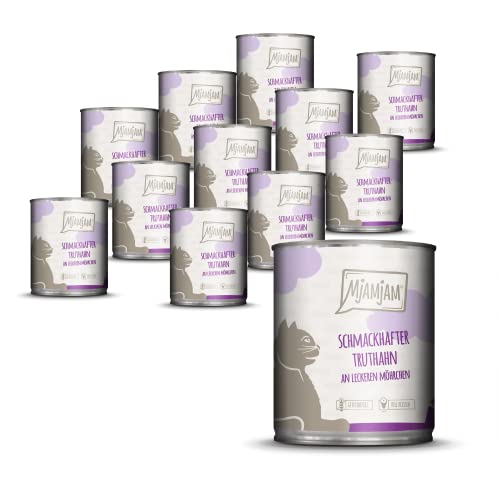 MjAMjAM - schmackhafter Truthahn an leckeren Möhrchen 12 x 800 g