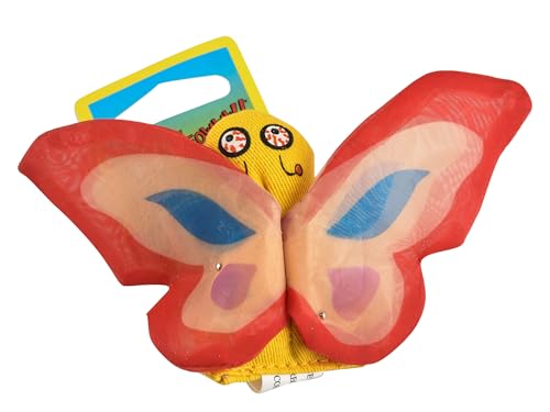 Duckyworld Yeoww Butterfly Red Katzenspielzeug mit Katzenminze 200 g