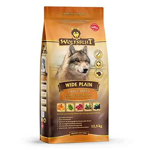 Wolfsblut - Wide Plain Large Breed - 12 5 kg - Pferd - Trockenfutter - Hundefutter - Getreidefrei