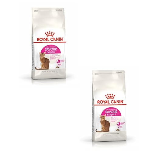 Royal Canin Savour Exigent Doppelpack 2 x 400 g Alleinfuttermittel für besonders wählerische Katzen ab dem 12. Monat Kann dazu beitragen die Harnwegsgesundheit zu fördern