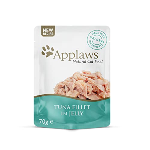 Applaws Cat Pouch Tuna Fillet in Jelly 1x 16x70g