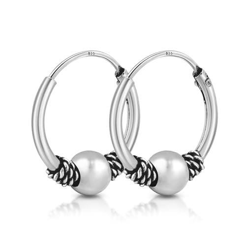Unique Gems Sterlingsilber Ohrpiercing Kugel Silberohrringe 12mm Juweliers  Qualität