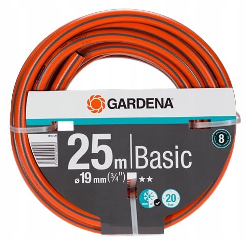 Gardena Gartenschlauch Basic 3 4  25 Meter 18143-29 20 Bar UNIVERSELL