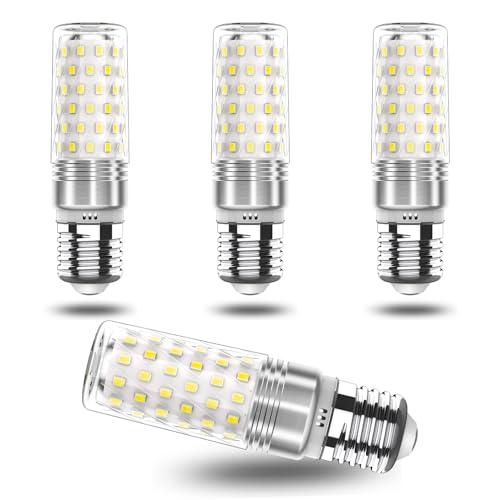 RuLEDne Lampen Kaltes Weiß 10W Mais Birne 6000K 1450LM Edison Schraube Energiesparlampe Birnen Ersetzt 100W   120Wühlampe AC 175V 265V Nicht 4er Pack