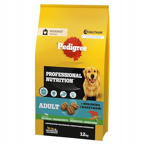 Pedigree Hunde-Trockenfutter mit Rindfleisch 12 kg
