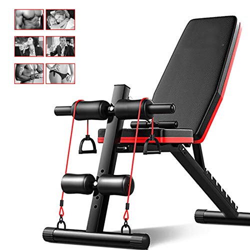 Gewichtheberbank für den ganzen Körper Heim Fitnessstudio multifunktionale Workout Bank faltbar Sit Ups Rückenbrett