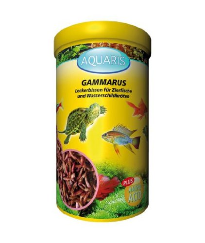 Aquaris Gammarus Fischfutter - 27 5 g 250ml eine perfekt ausgewogene Komposition aus sorgfältig ausgewählten Rohstoffen hergestellt
