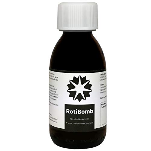 RotiBomb - Futter für Artemia Wasserflöhe Feenkrebse Rädertierchen 50 g