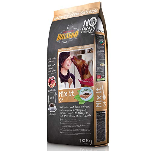 Belcando Hundefutter Mix It GF 10 kg Ergänzungsfutter Trockenfutter zur Ergänzung bei Fleischfütterung Ergänzungsfutter zu Barf Ernährung für Hunde