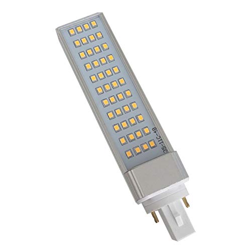 Maislampe LED-G23 G24 2835 9W CERROHS LED-Stecker Licht Langer Kopf 2 Kurze Nadel 4-Pin-Header Size Natural White 4000K