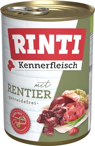 RINTI Kennerfleisch Dose Rentier 12x400g