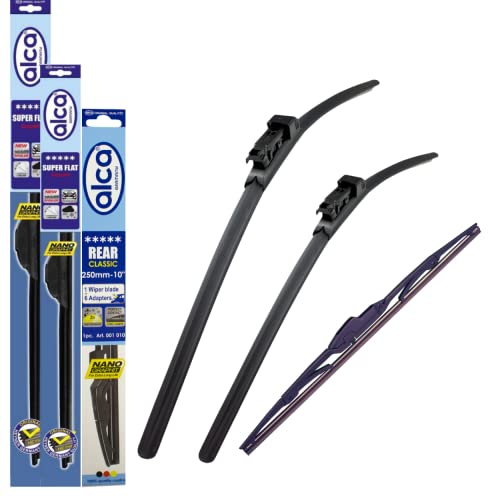 Alca Super Flat Scheibenwischer vorne hinten Alca Classic 61 cm 38 1 cm 30 5 cm PT nissqash asf2415pt12arc