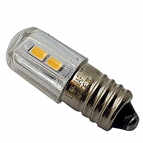 E10 LED 6V - Lampe Birne Schraubsockel Sparlampe Niedervolt SMD warmweiÃŸ 303er 10x29mm