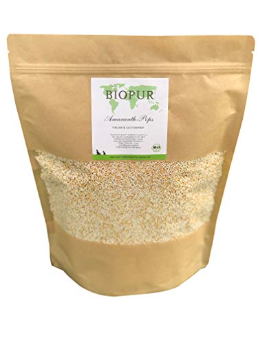 BIOPUR Tiernahrung Bio Amaranth-Pops 300g für Hunde und Katzen