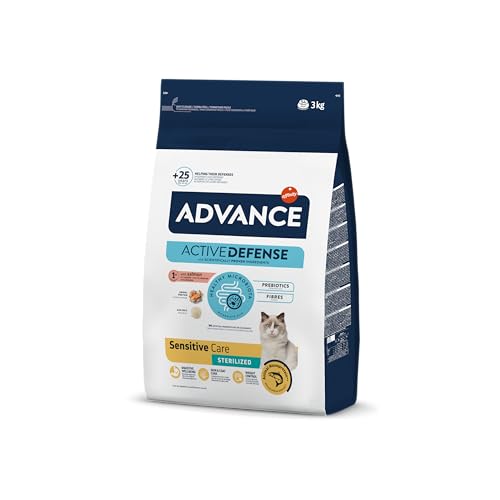 ADVANCE Sterilized mit Lachs 1 Jahr Katzenfutter 3kg 1er Pack 1 x 3 kg
