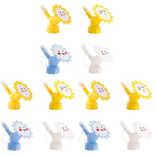 ibasenice 3sets Blumenbewässerungsspray Sprühgerät Pflanzdüse Flaschenbewässerungsdüsen Sprinklerbewässerungsdüsen Zubehör 4 Stücke 3