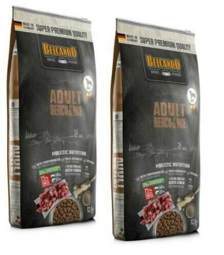 Belcando Adult Iberico Rice 2 x 12 5 kg für Hunde mit normaler Aktivität-Sparpaket