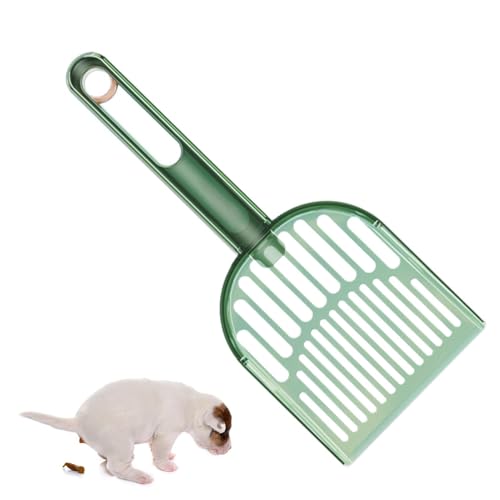 Katzenstreu Schaufel Praktischer Siebeinsatz Mit Ergonomischem Griff Und Tiefem Schaufelkopf - Streuschaufel Für Katzenklo - Für Zuhause Wohnheim Wohnung Schlafzimmer Wohnzimmer Balkon