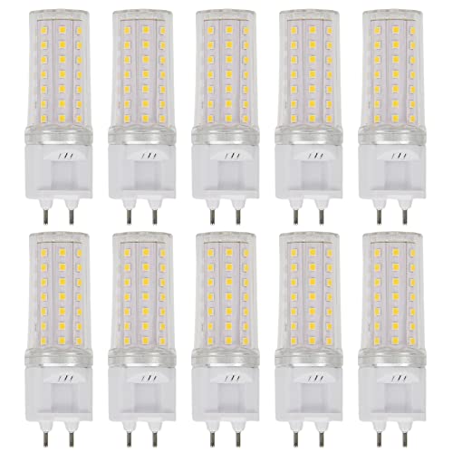 PAZWAHF LED G12 Maisbirne 8W 1200lm 3000K 4000K 6000K Bi-Pin Stecksockel Konstantstrom flackerfrei Nicht dimmbar 85-265V 10 Stück